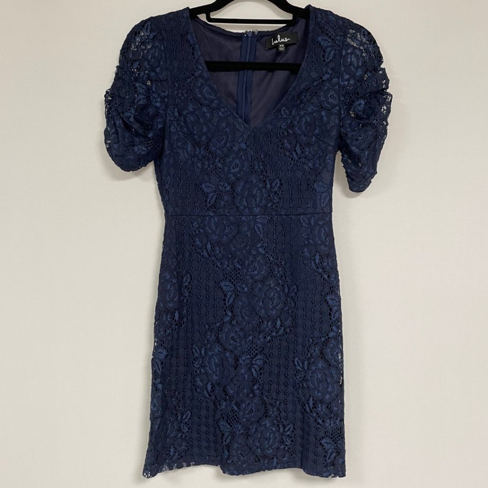 Lulus Flower Lace Dress